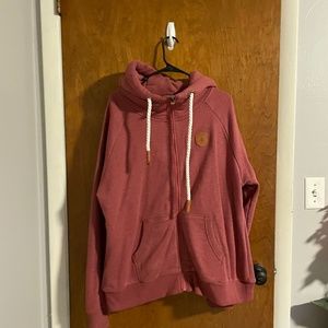 XXL Wanakome Berry Zip Hoodie